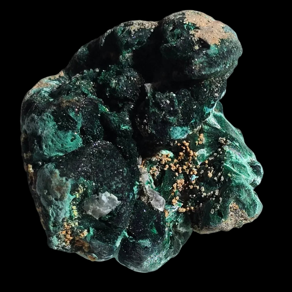 MALACHITE, WULFENITE Rum Jungle, Northern Territory Australia (miniature)