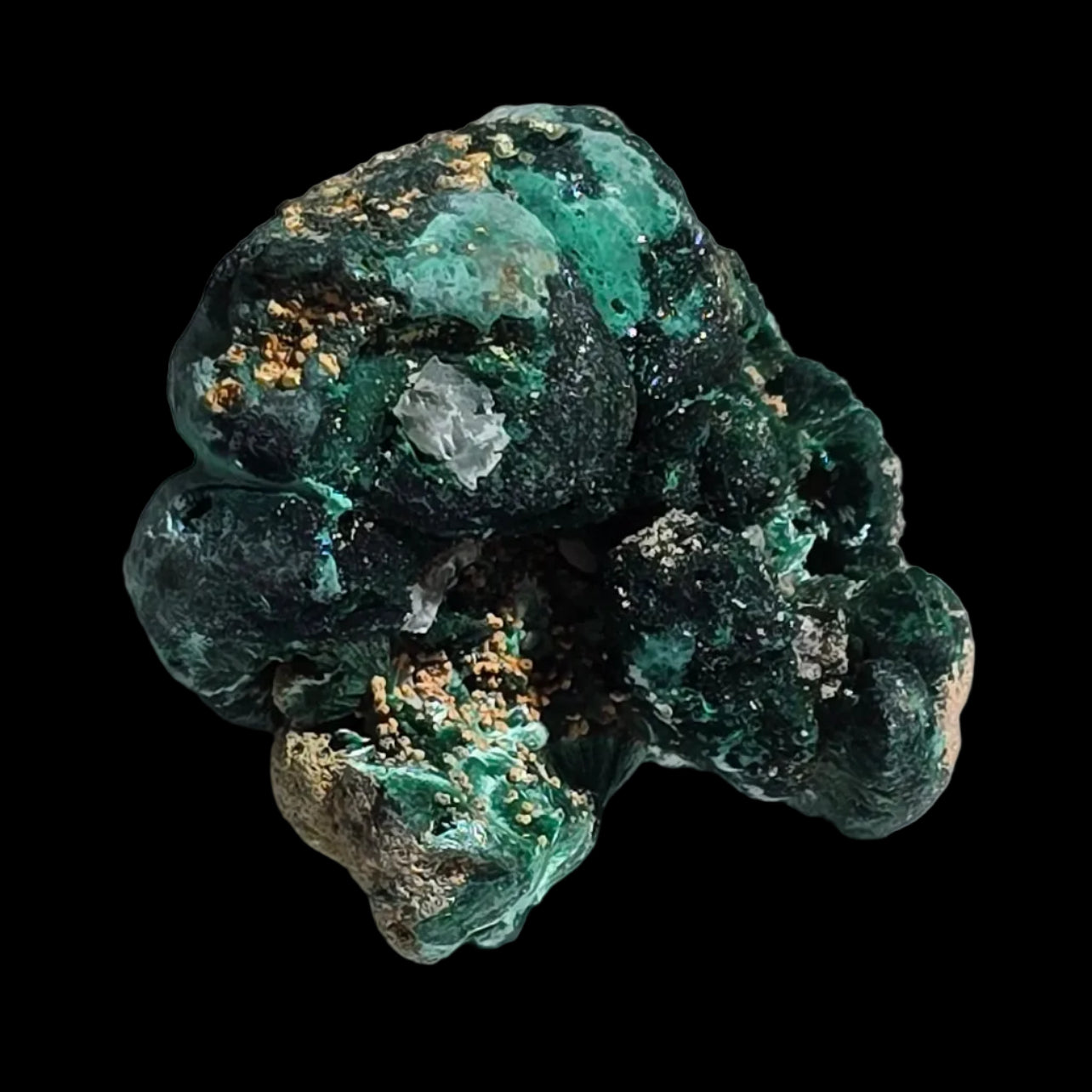 MALACHITE, WULFENITE Rum Jungle, Northern Territory Australia (miniature)