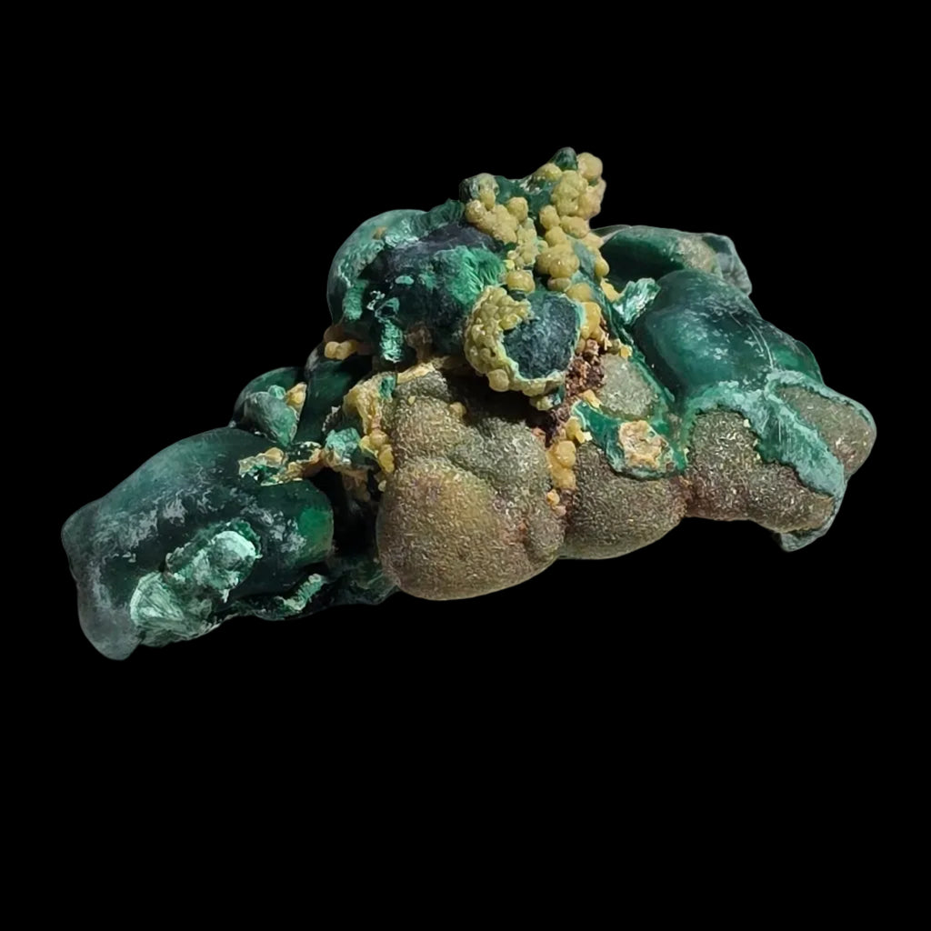 MALACHITE, WULFENITE Rum Jungle, Northern Territory Australia (miniature)