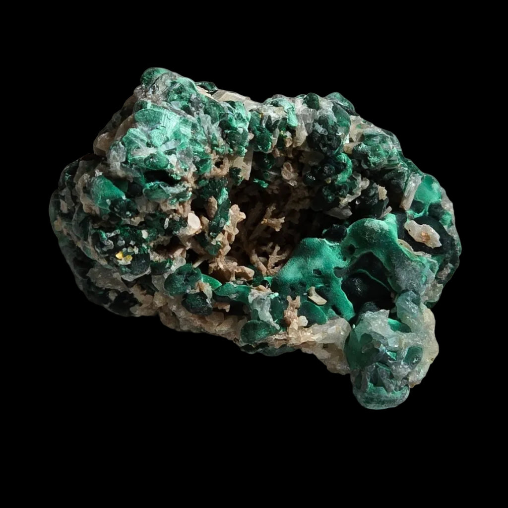 MALACHITE, WULFENITE Rum Jungle, Northern Territory Australia (miniature)
