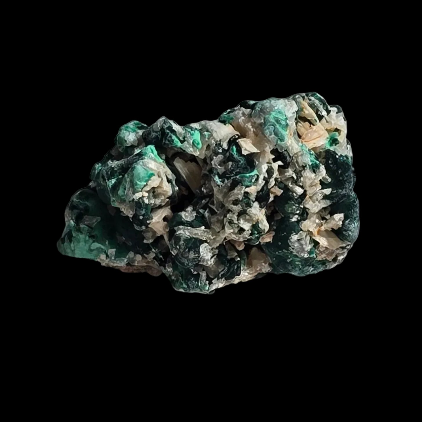 MALACHITE, WULFENITE Rum Jungle, Northern Territory Australia (miniature)