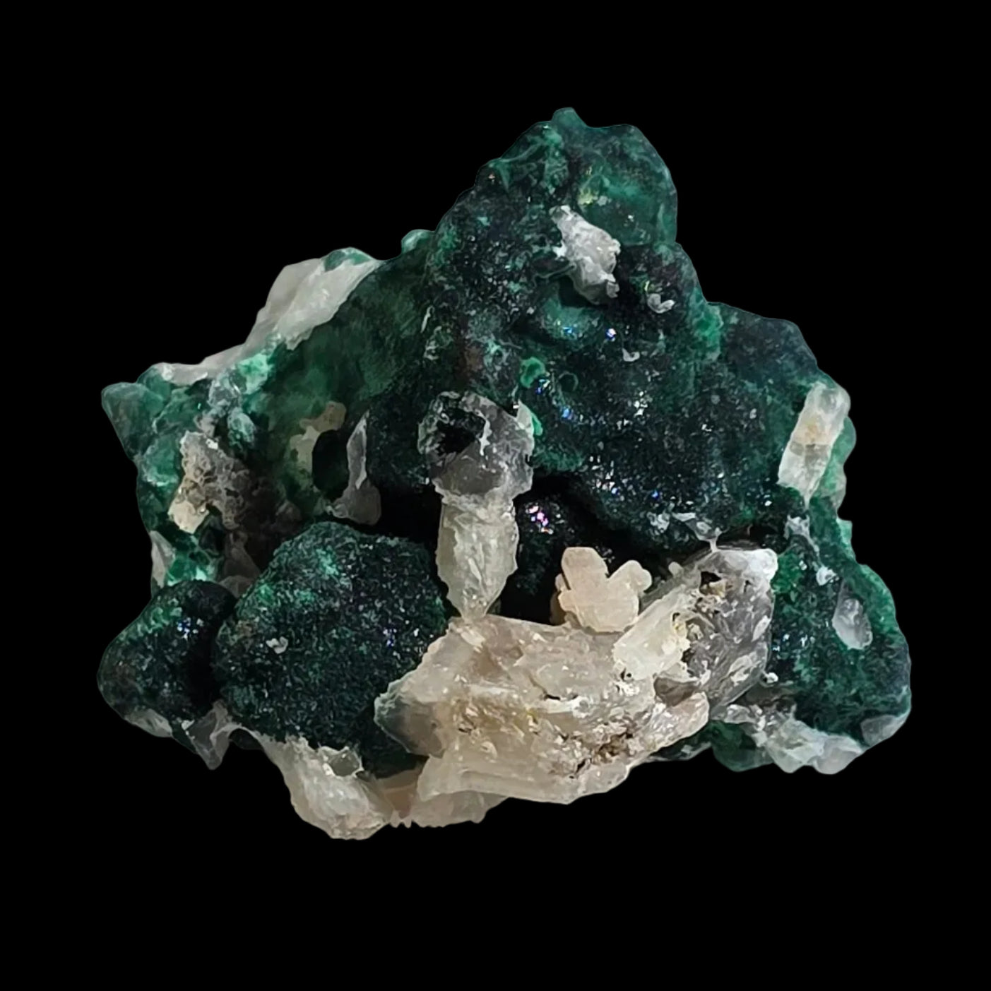 MALACHITE, WULFENITE Rum Jungle, Northern Territory Australia (miniature)