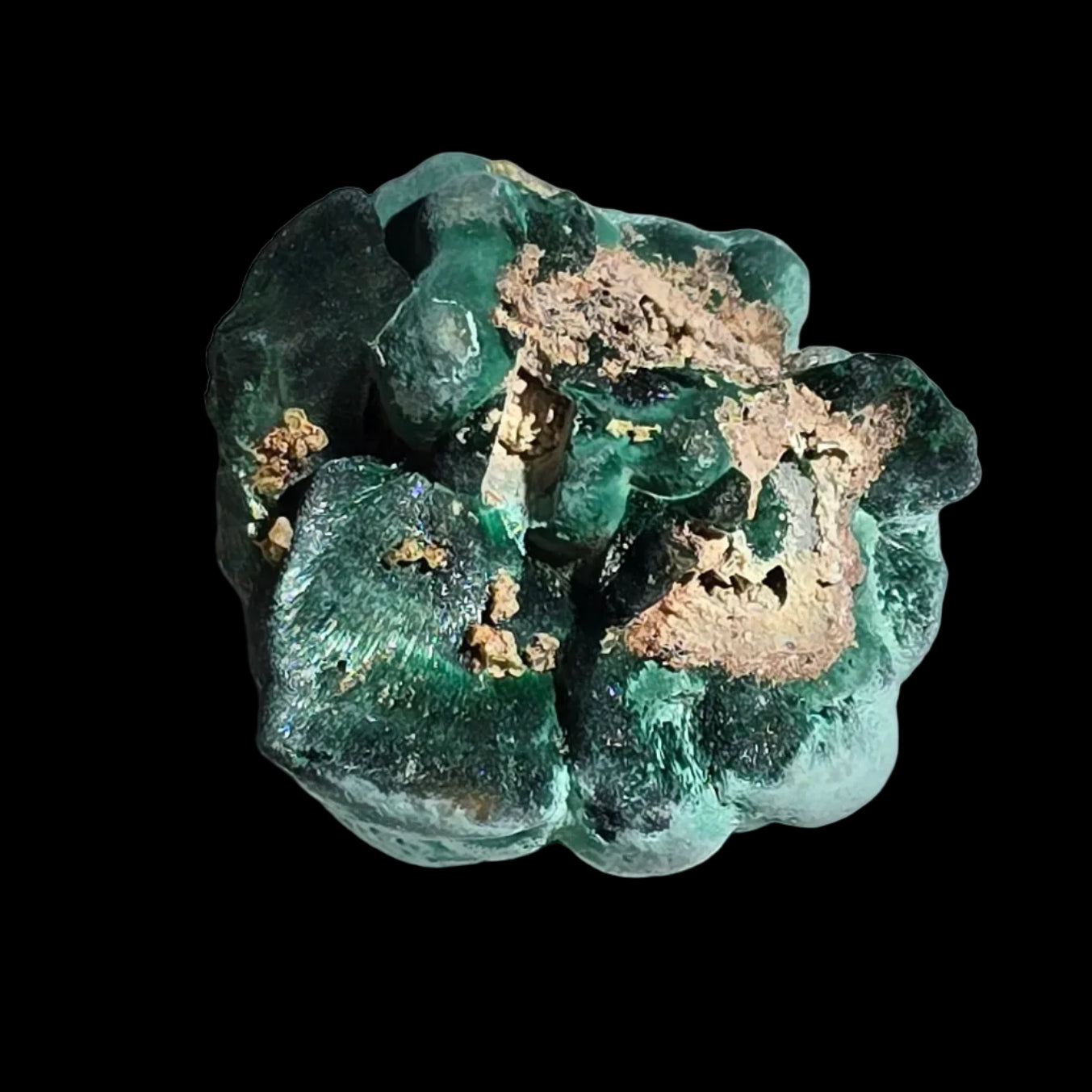 MALACHITE, WULFENITE Rum Jungle, Northern Territory Australia (miniature)