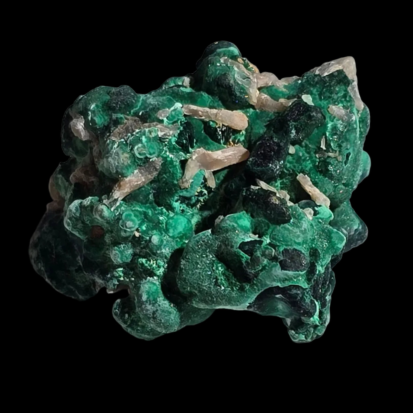 MALACHITE, WULFENITE Rum Jungle, Northern Territory Australia (miniature)