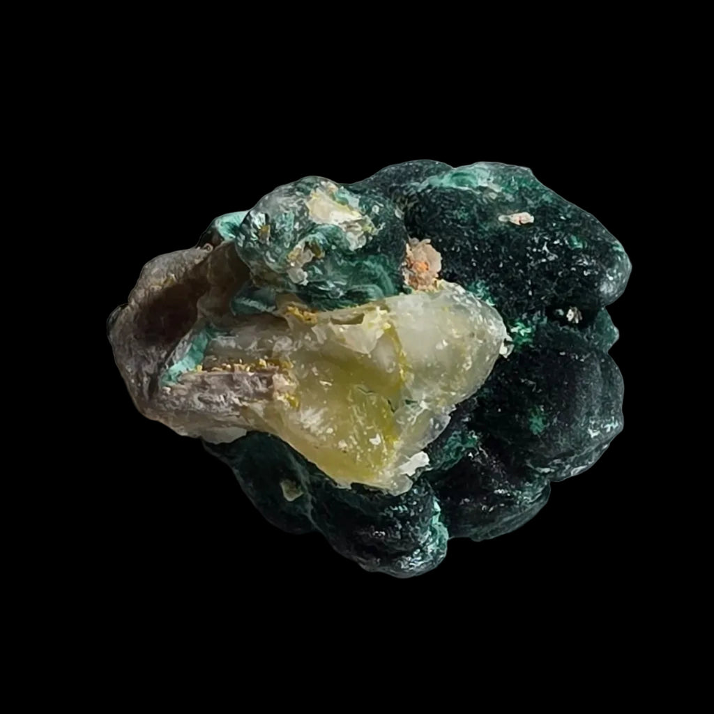 MALACHITE, WULFENITE Rum Jungle, Northern Territory Australia (miniature)