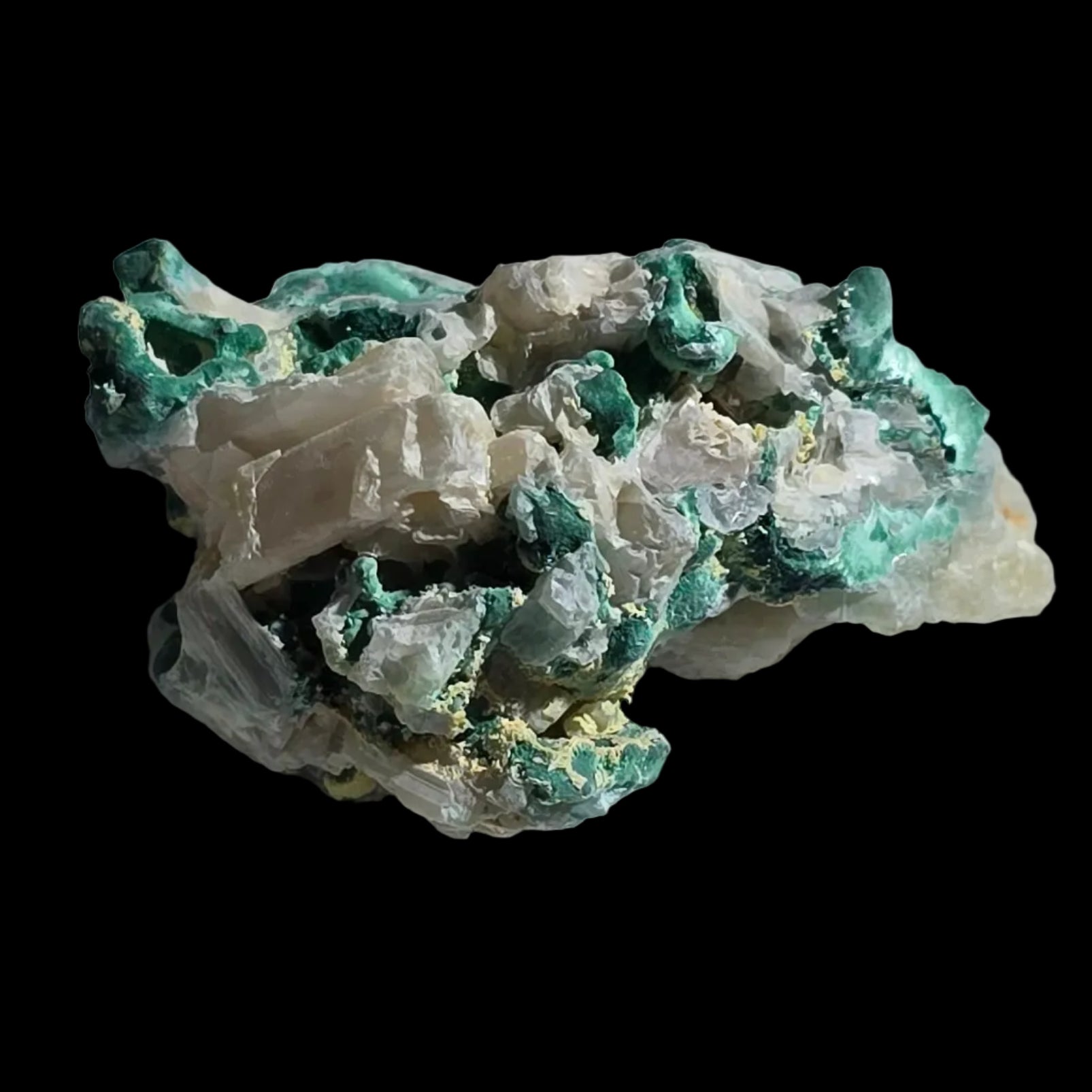 MALACHITE, WULFENITE, CERUSSITE Rum Jungle, Northern Territory Australia (miniature)