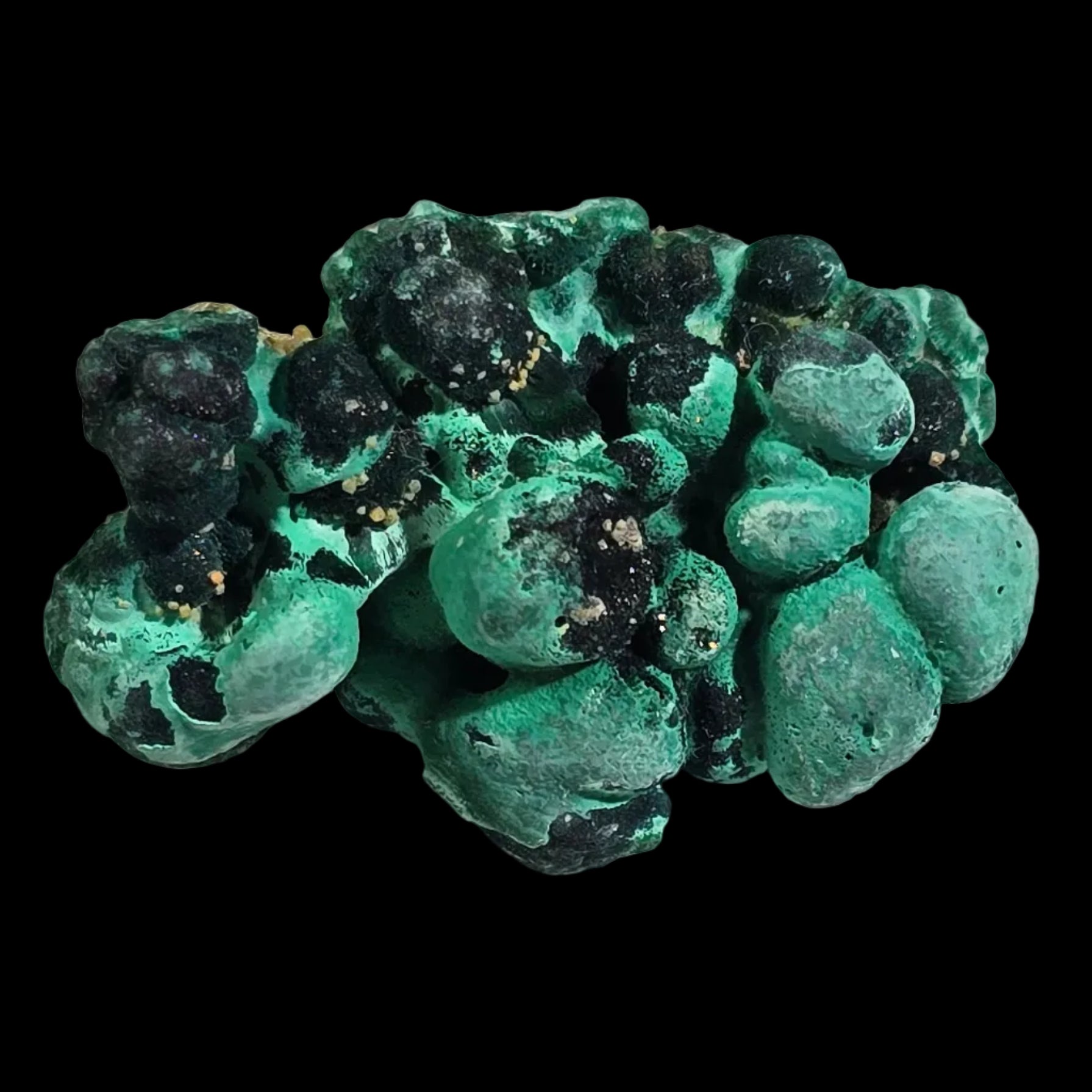 MALACHITE, WULFENITE Rum Jungle, Northern Territory Australia (miniature)