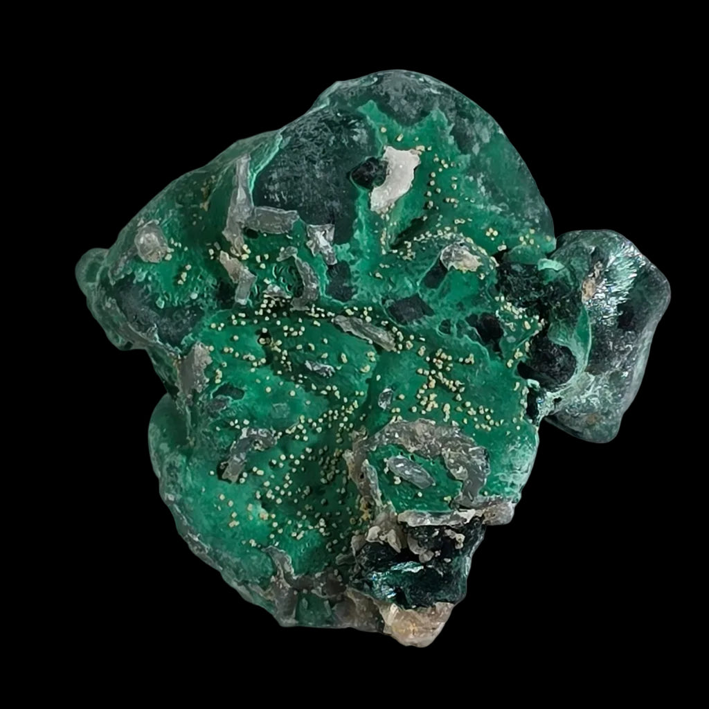 MALACHITE, WULFENITE Rum Jungle, Northern Territory Australia (miniature)
