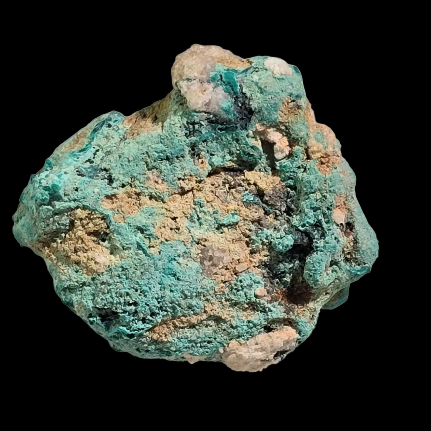 MALACHITE, WULFENITE Rum Jungle, Northern Territory Australia (miniature)
