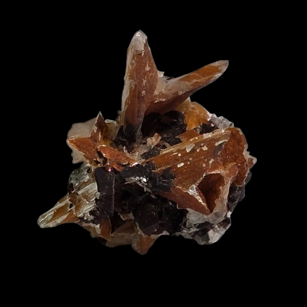 BARYTE, CERUSSITE et GALENA, Bassin de Mibladen Haute Moulouya ceinture Zeida-Aouli-Mibladen Province de Midelt (miniature)