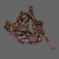 SILBER, Endeavor Mine (Elura Mine) Cobar Robinson Co. NSW Australien (Mikromount)