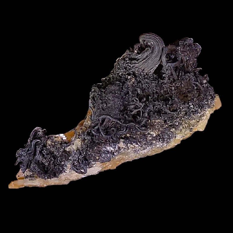 SILVER NATIVE, South Mine Broken Hill NSW Australia (micromount)