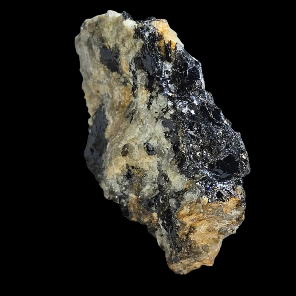 Tourmaline d'Elbaïte sur quartz, Golconde, Minas Gerais, Brésil (petit coffret), cristal de 77 mm