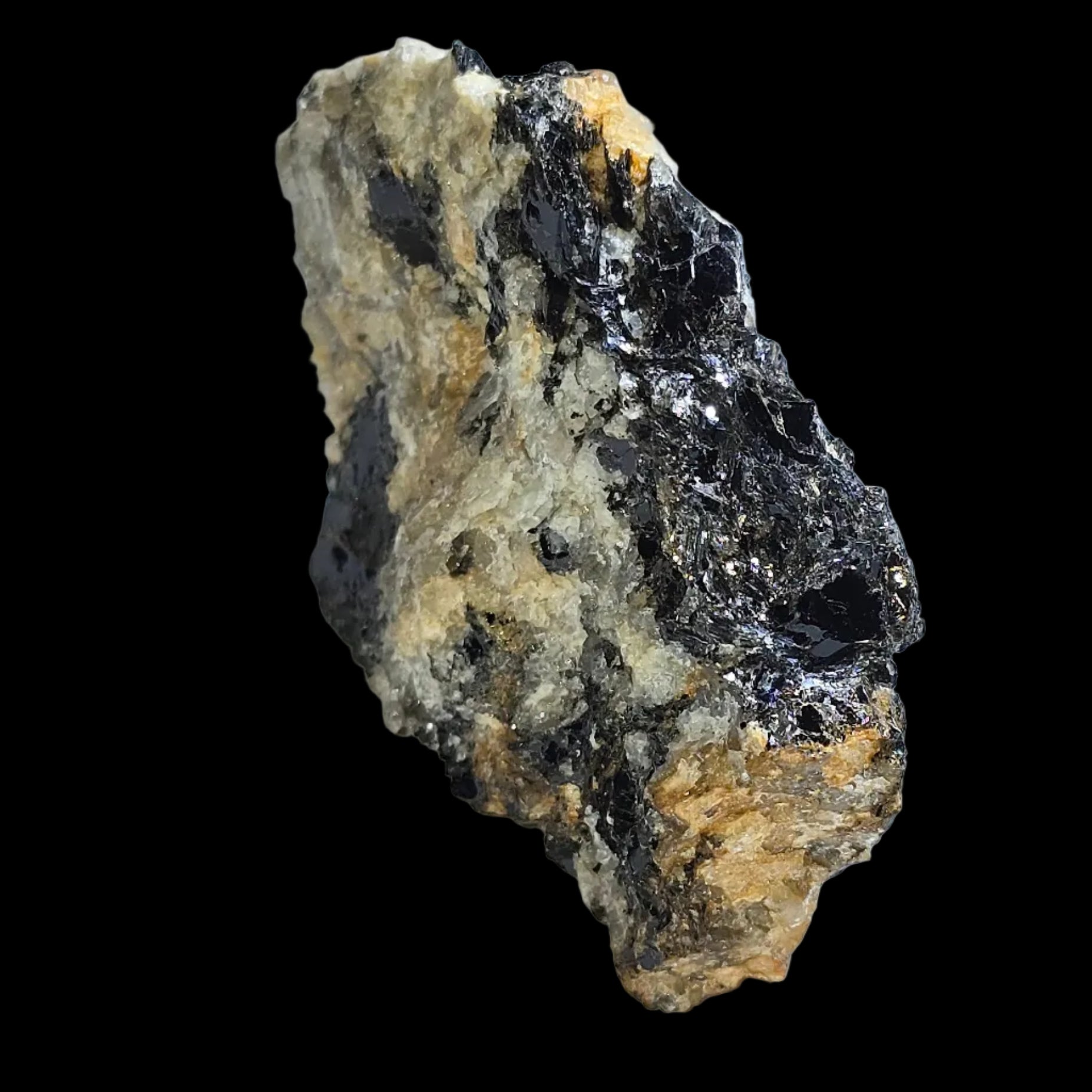Tourmaline d'Elbaïte sur quartz, Golconde, Minas Gerais, Brésil (petit coffret), cristal de 77 mm