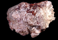 MPOROROIT und ANTHOINIT pseudomorph nach SCHEELIT (EINES DER SELTENSTEN MINERALIEN DER WELT), Kara Mine, Hampshire, Tasmanien