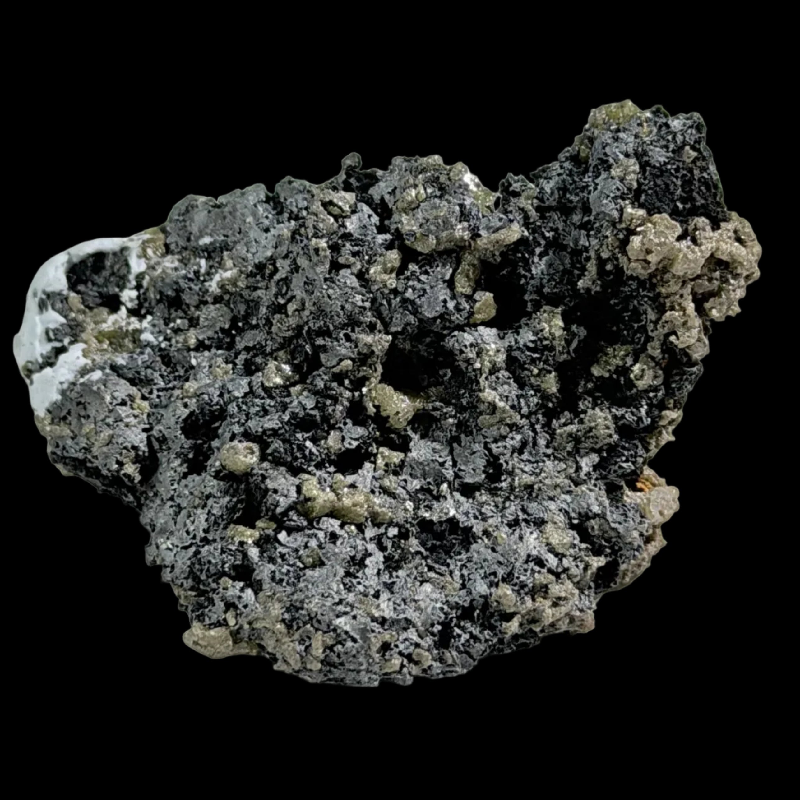 CHLORARGYRITE VAR. BROMIAN (EMBOLITE), BUSTAMITE, SOUTH MINE BROKEN HILL, Yancowinna County, AUSTRALIA EXTREMELY RARE  MINIATURE