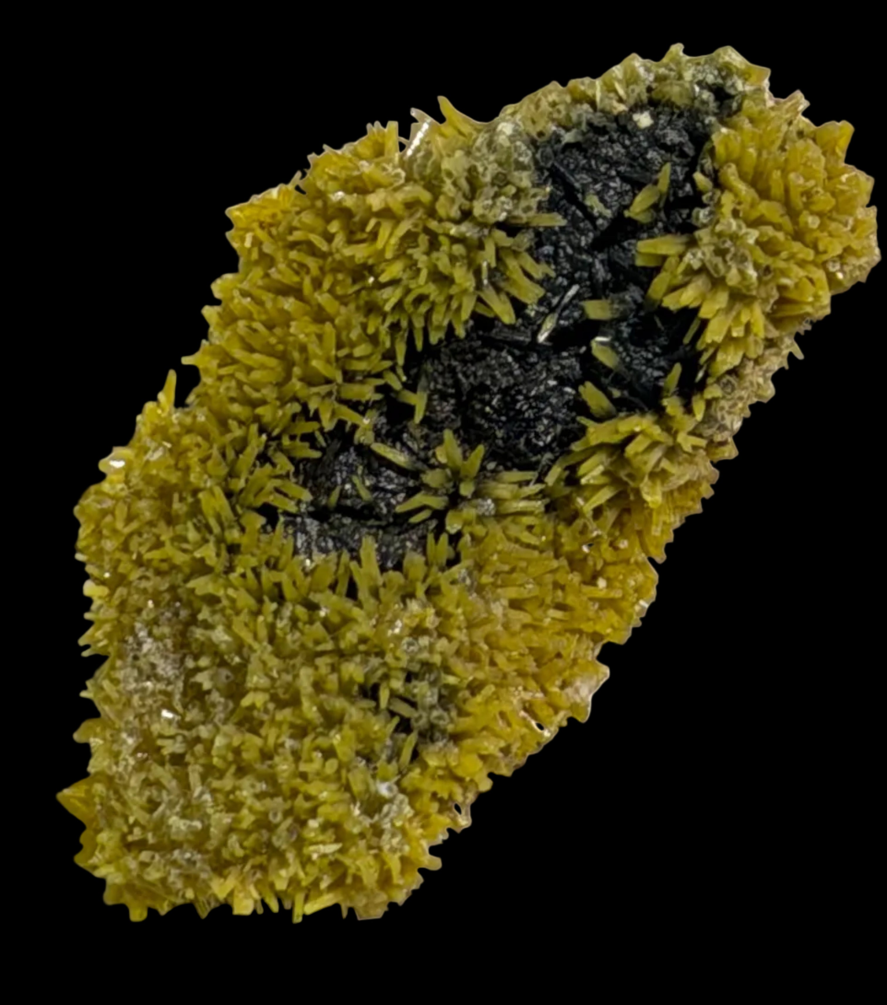 PYROMORPHITE, South Mine, Broken Hill, New South Wales, Australia (miniature)