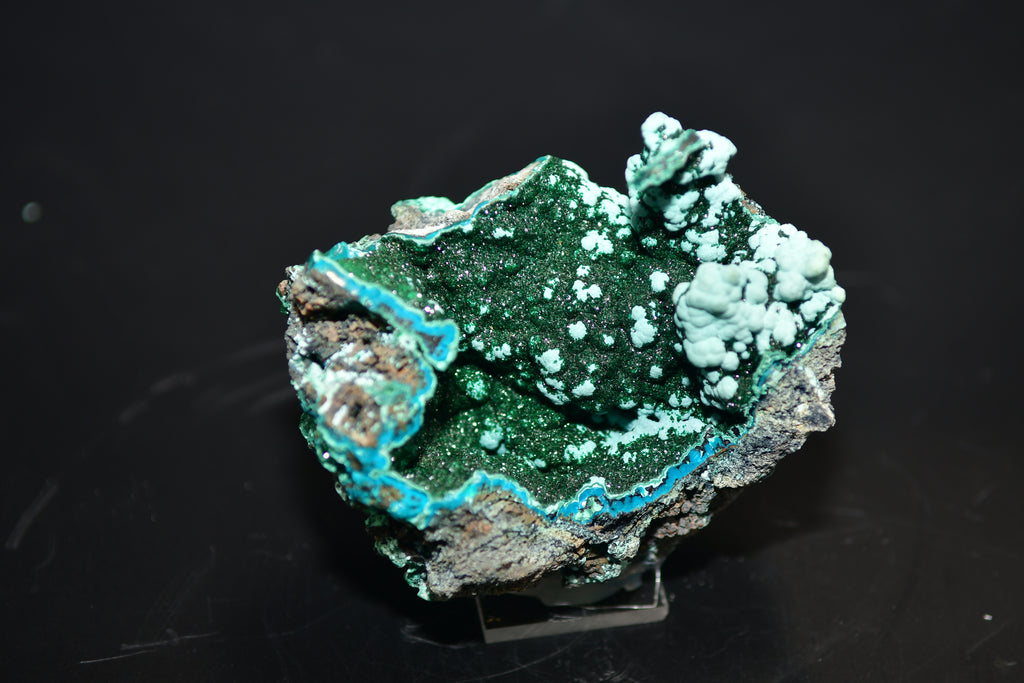 MALACHITE and CHRYSOCOLLA (small cabinet)