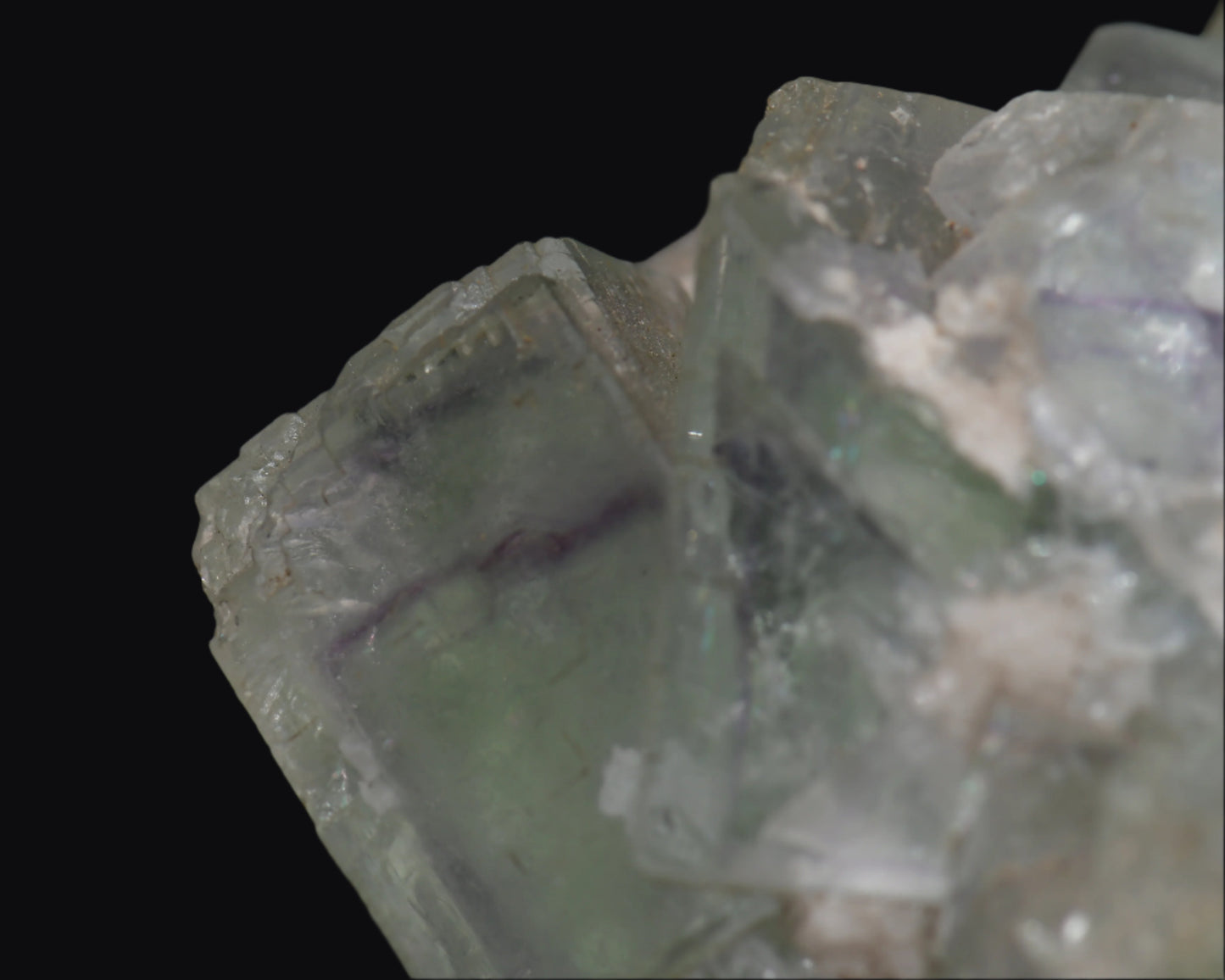 FLUORITE with SCHEELITE