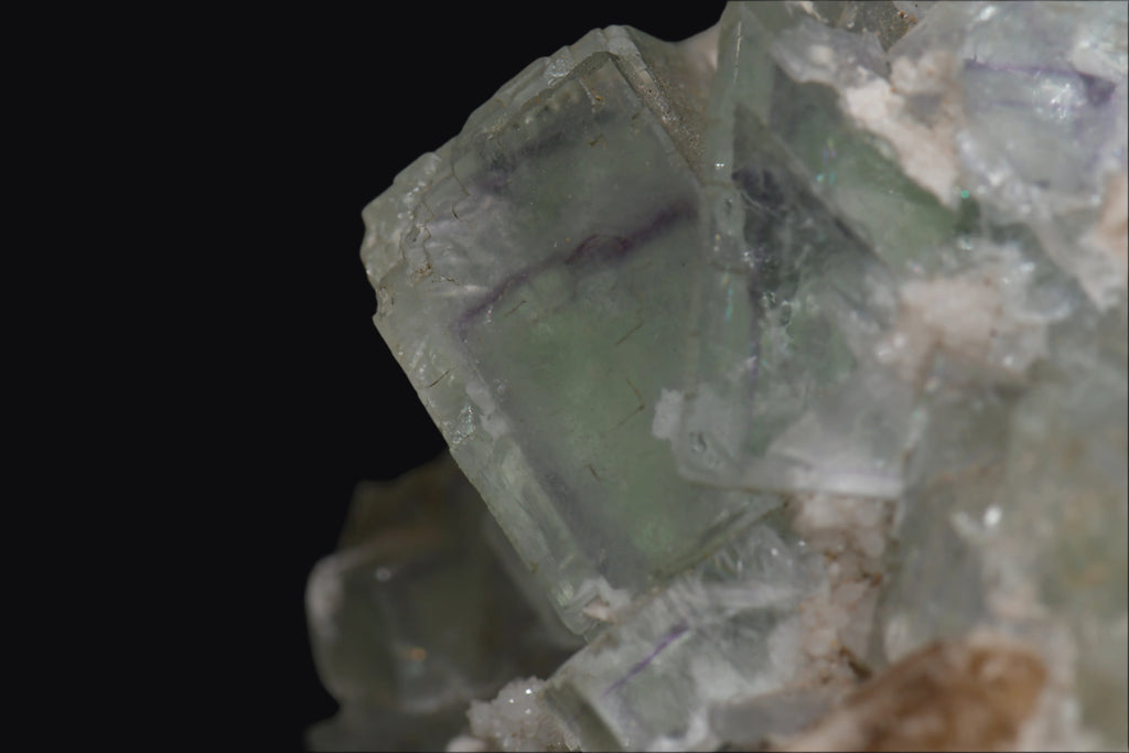 FLUORITE (BLUE) with SCHEELITE (cabinet)