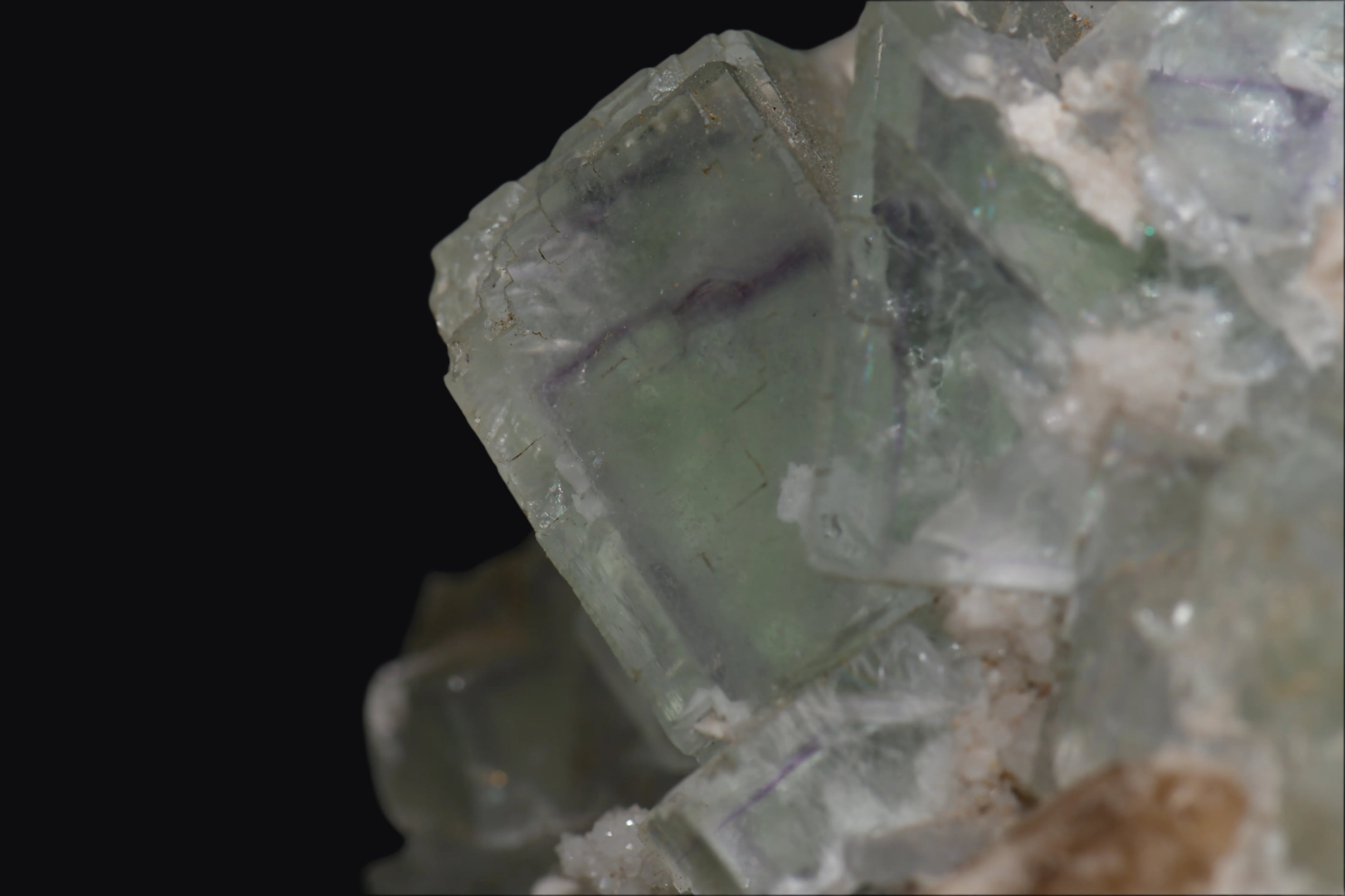 FLUORITE (BLUE) with SCHEELITE (cabinet)