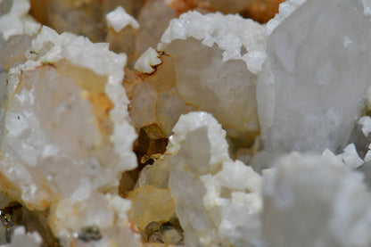 ARAGONITE with QUARTZ and PYRITE