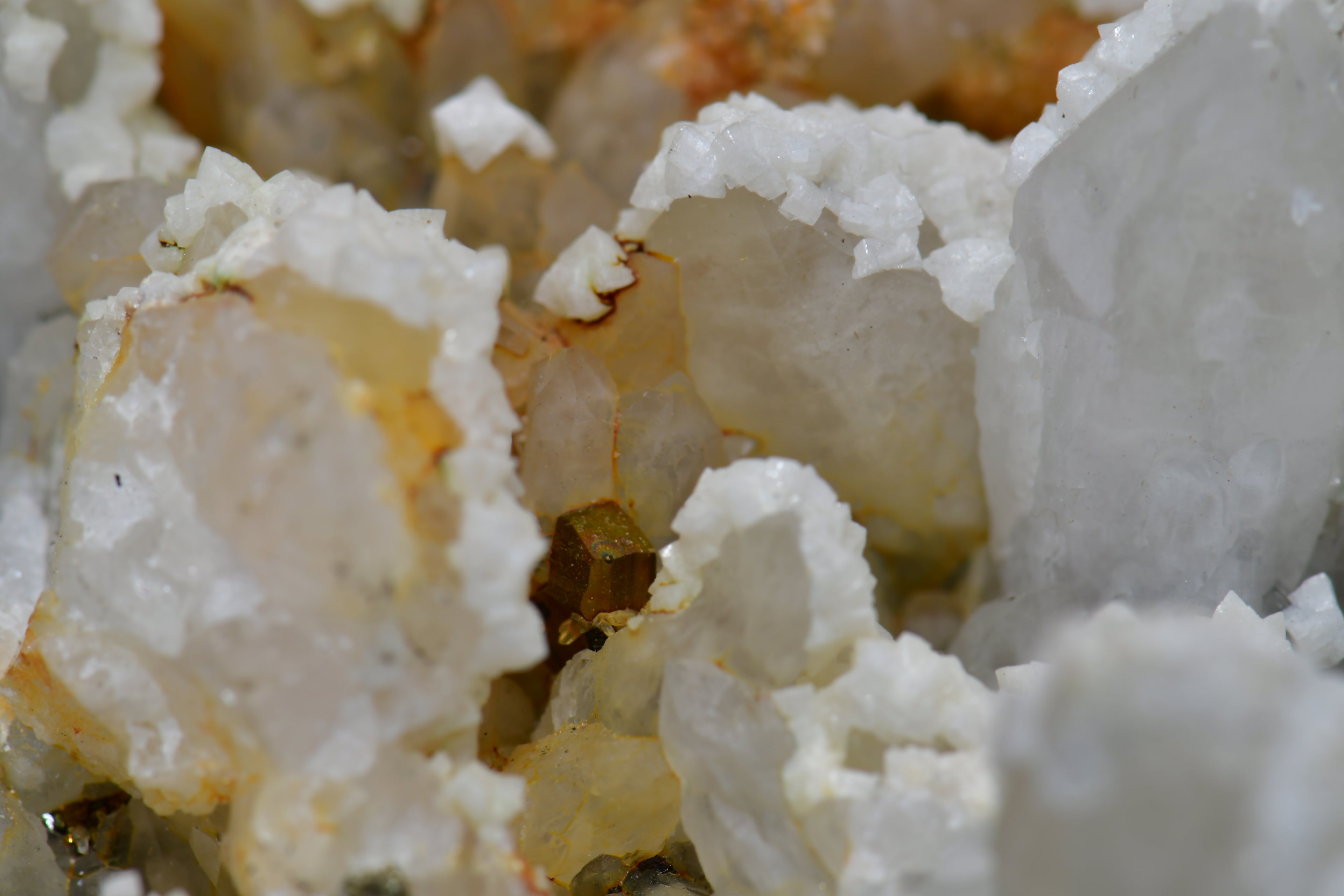 ARAGONITE with QUARTZ, DOLOMITE and PYRITE (large cabinet)