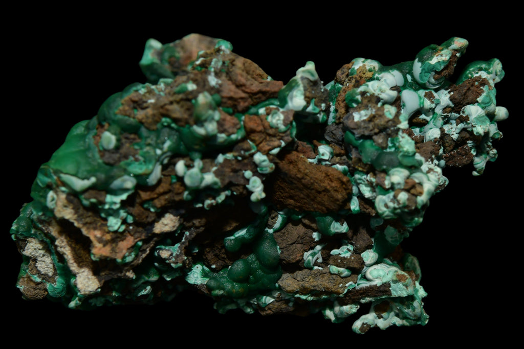 MALACHITE WITH CHRYSOCOLLA (cabinet)
