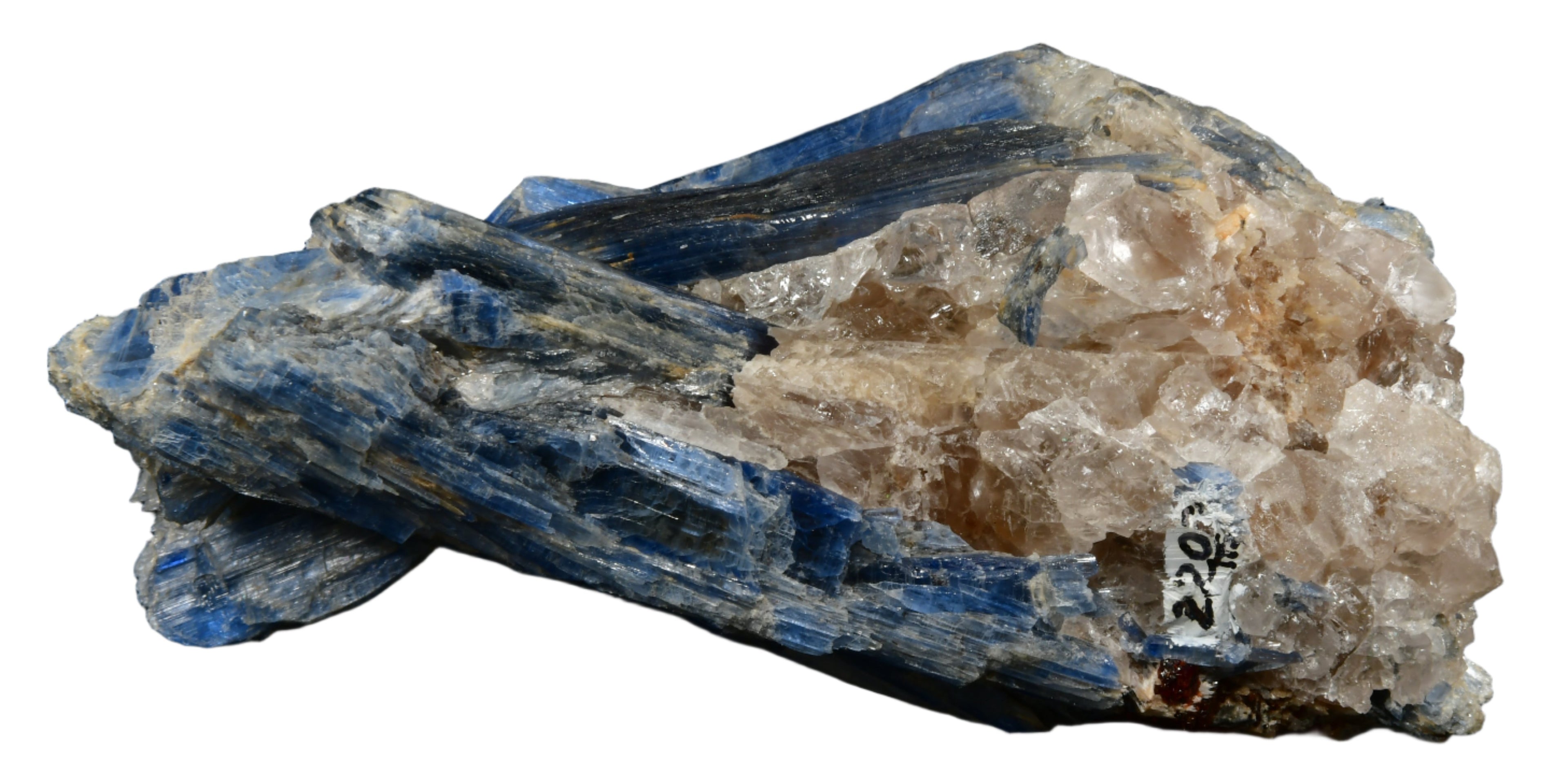 KYANITE ON QUARTZ (cabinet)