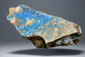 Vivid blue crystals on matrix, mineral specimen from classic locality