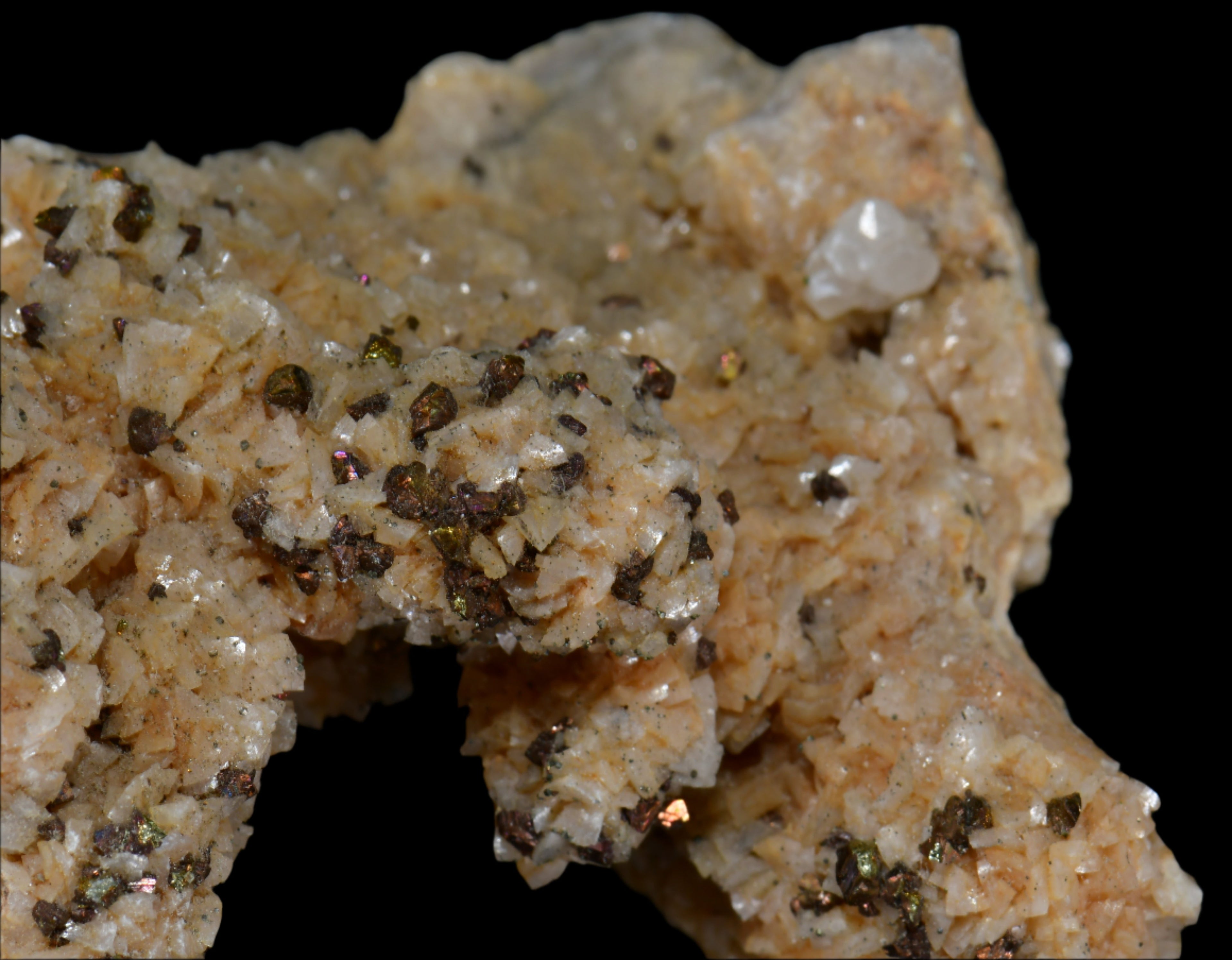 CALCITE with PYRITE (small cabinet)