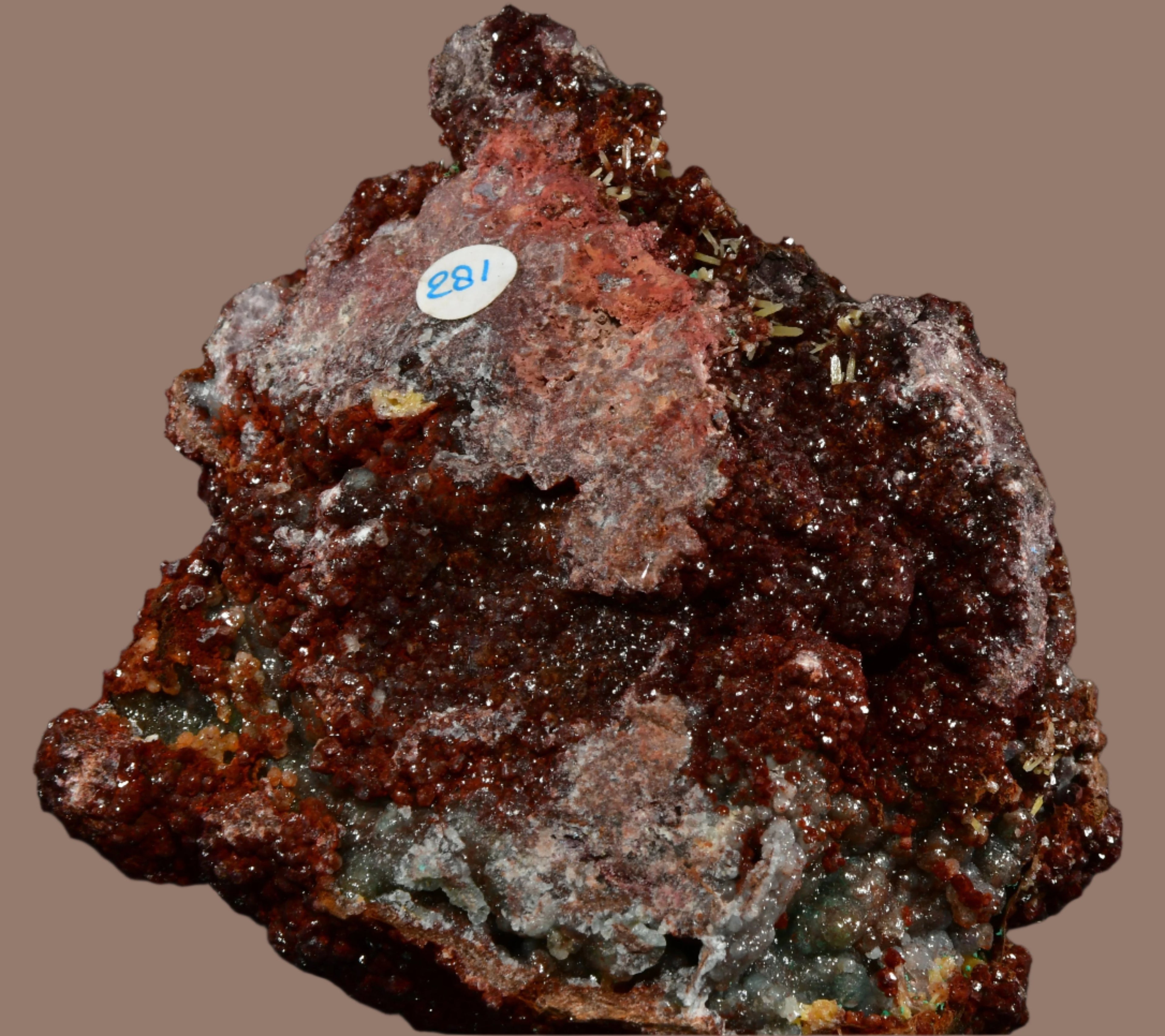 WILLEMITE - FRANKLINITE (cabinet)