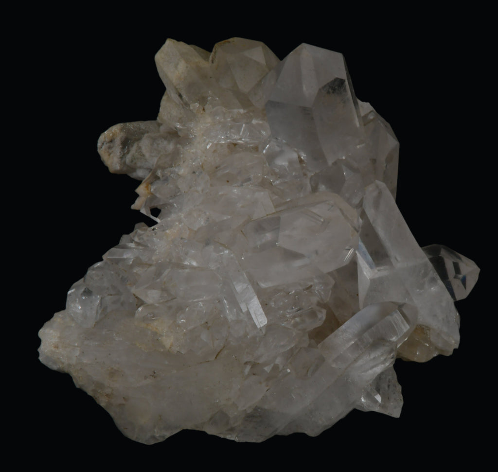 QUARTZ (large cabinet, clear crystals)