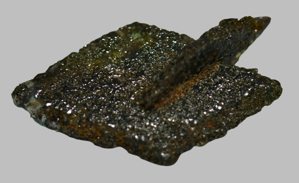 Pyrite crystal specimen with metallic luster and natural formation, ideal for mineral collectors