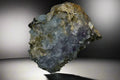FLUORITE (BLEUE) AVEC QUARTZ ET BIOTITE, HUNAN, RPC (cabinet)