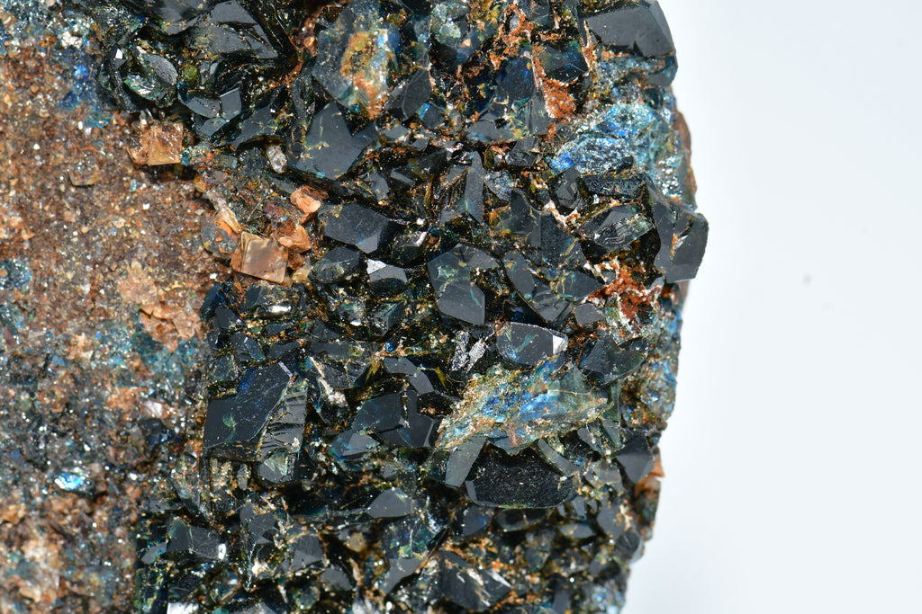 CASSITERITE and FLOURITE (large cabinet)
