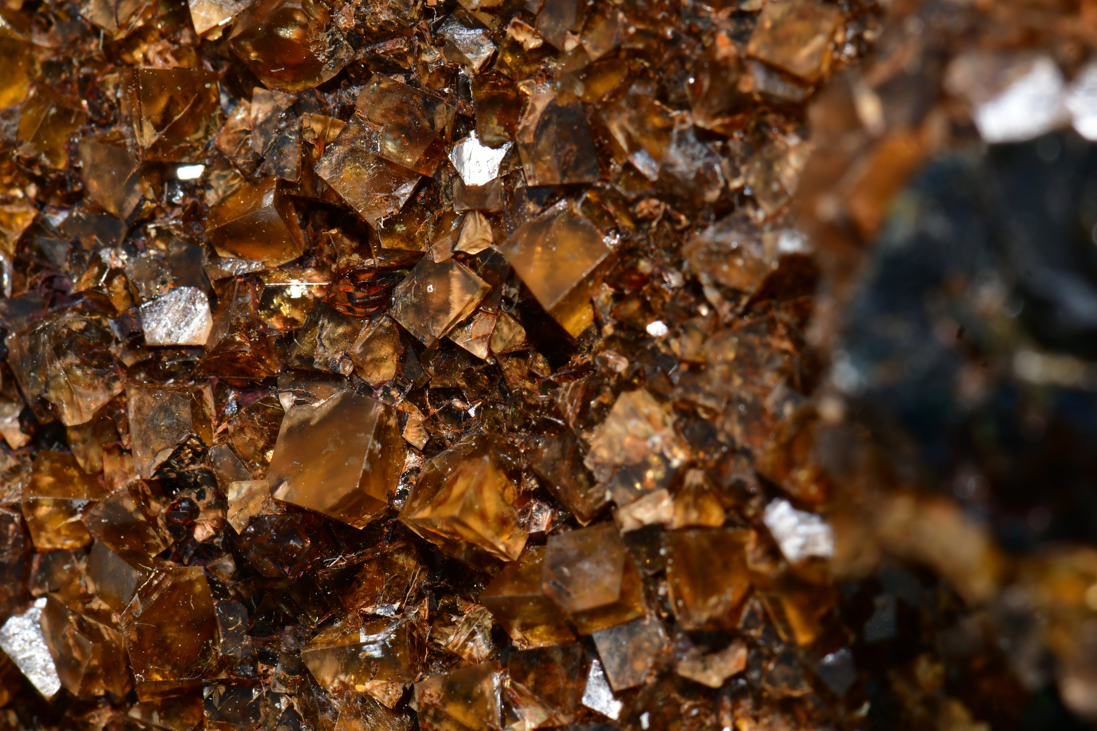 CASSITERITE and FLOURITE (large cabinet)