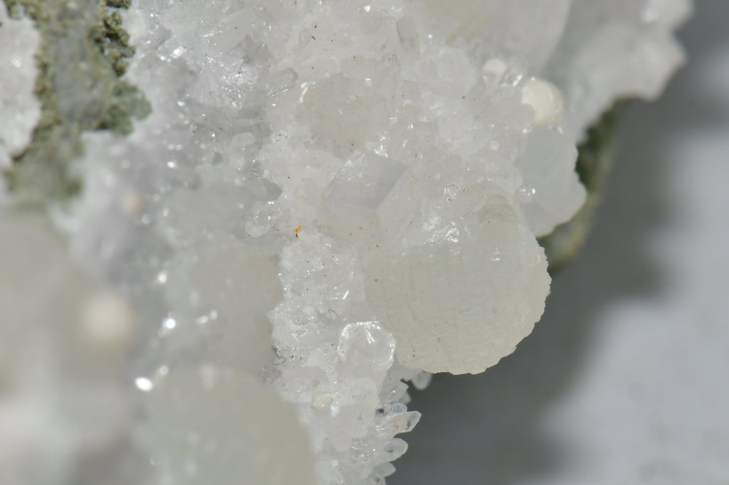 DATOLITE and APOPHILLITE, POONA, INDIA (large cabinet)