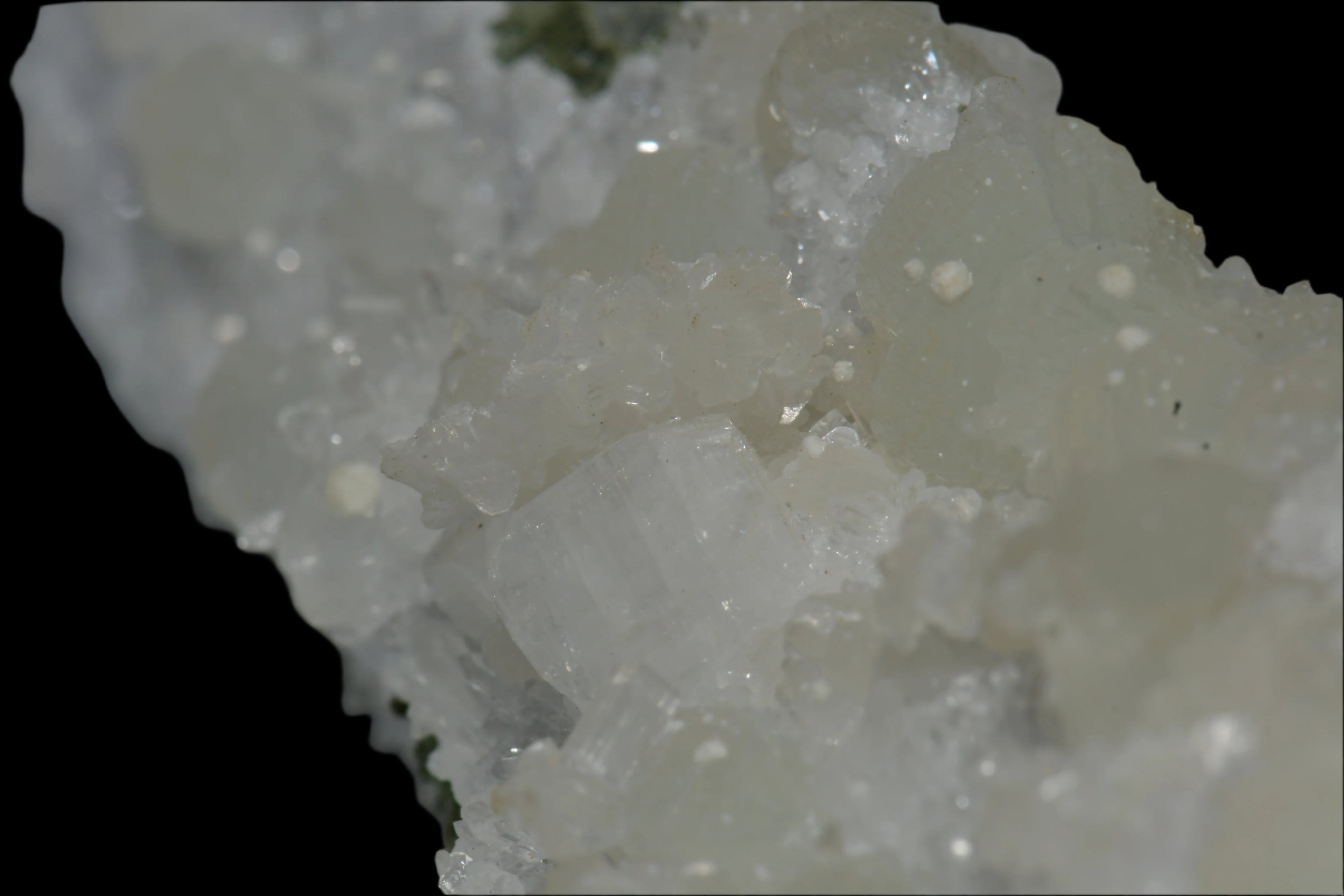 DATOLITE and APOPHILLITE, POONA, INDIA (large cabinet)