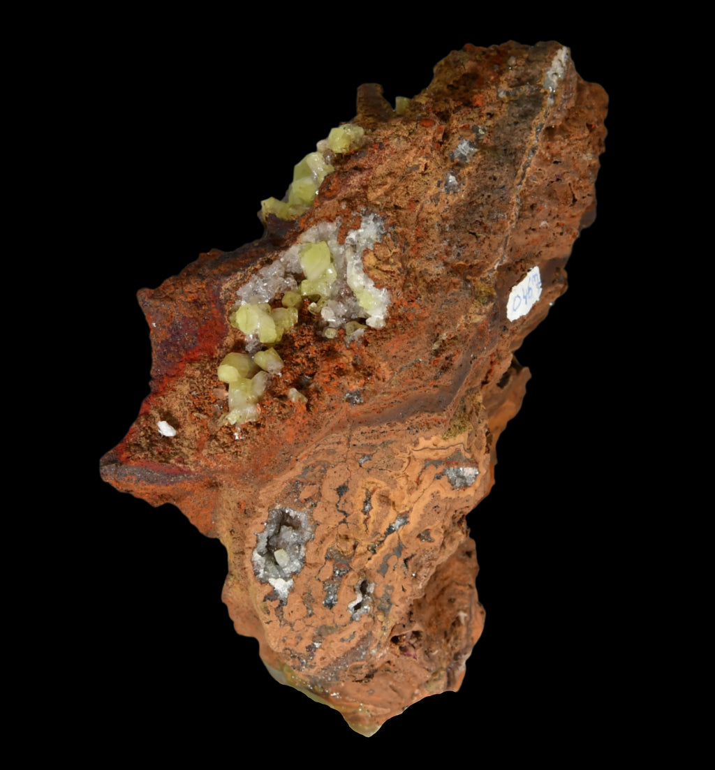 ADAMITE ON LIMONITE (cabinet)