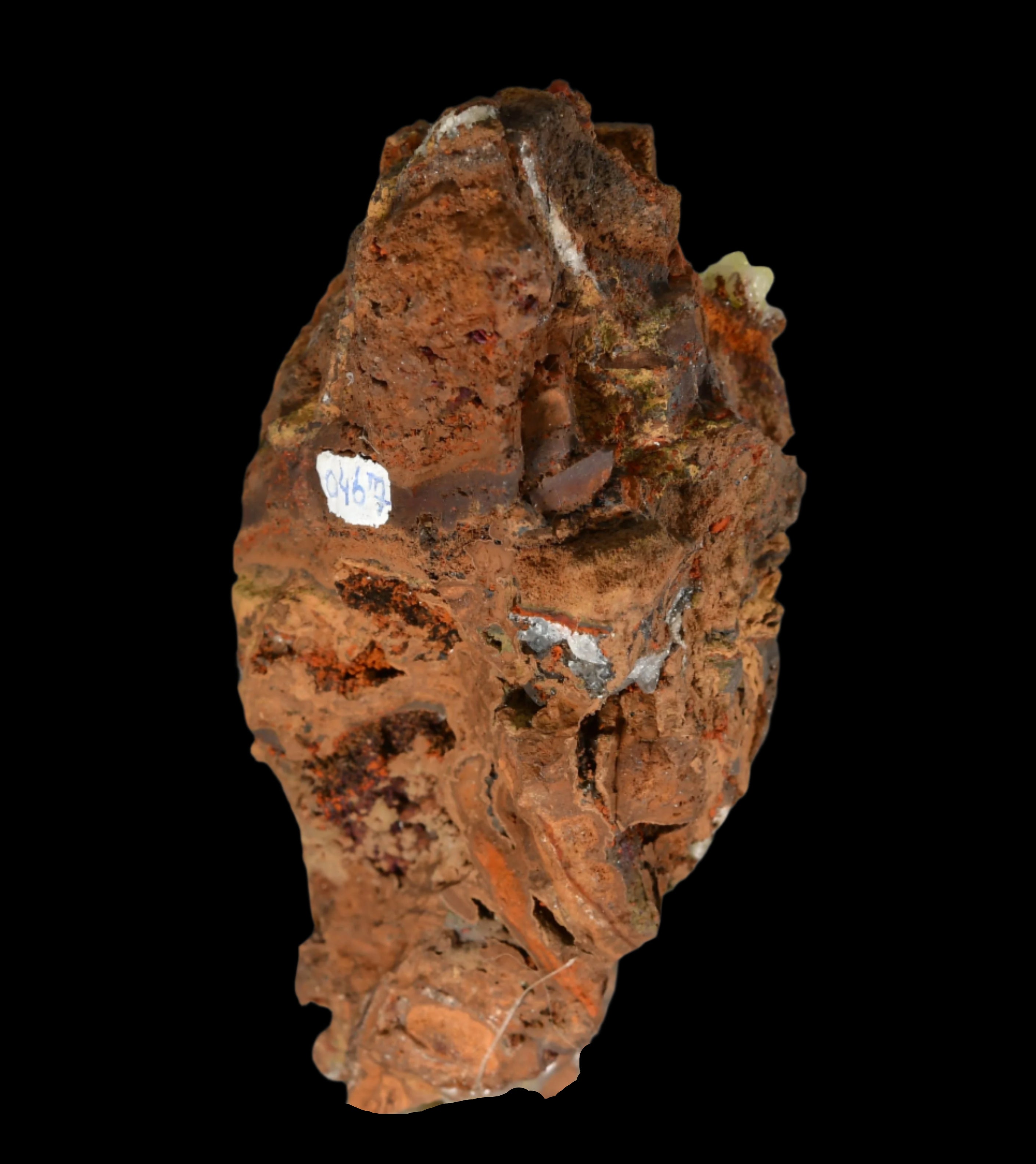 ADAMITE ON LIMONITE (cabinet)