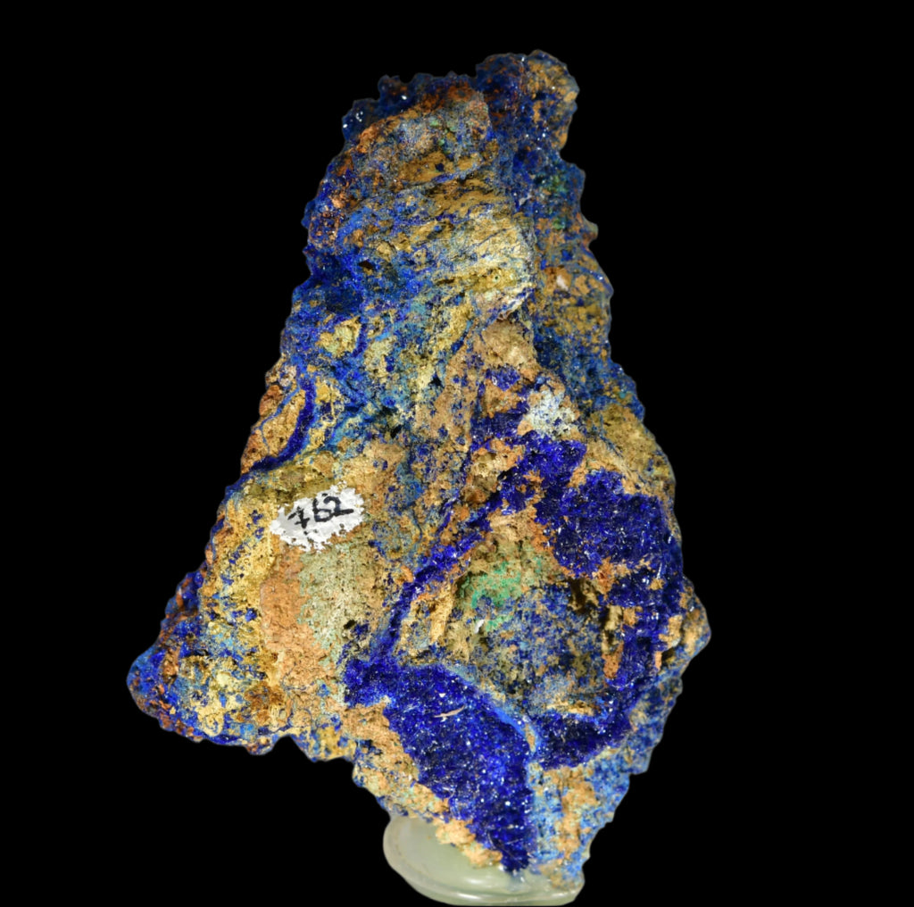 AZURITE on LIMONITE (cabinet)