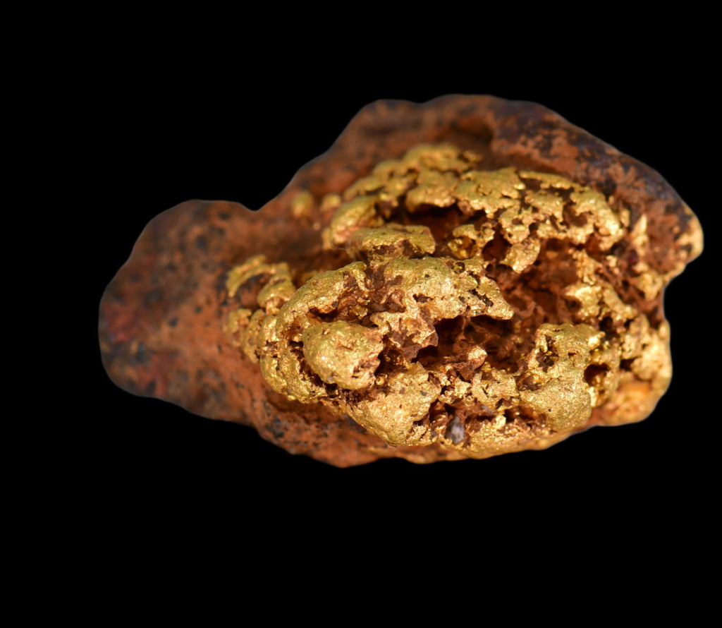 GOLD IN IRONSTONE (miniature)