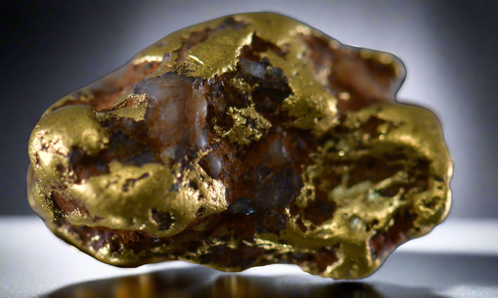 GOLD with QUARTZ (thumbnail) 4.48 grams