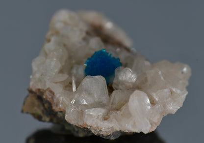 CAVANSITE on STILBITE (miniature)