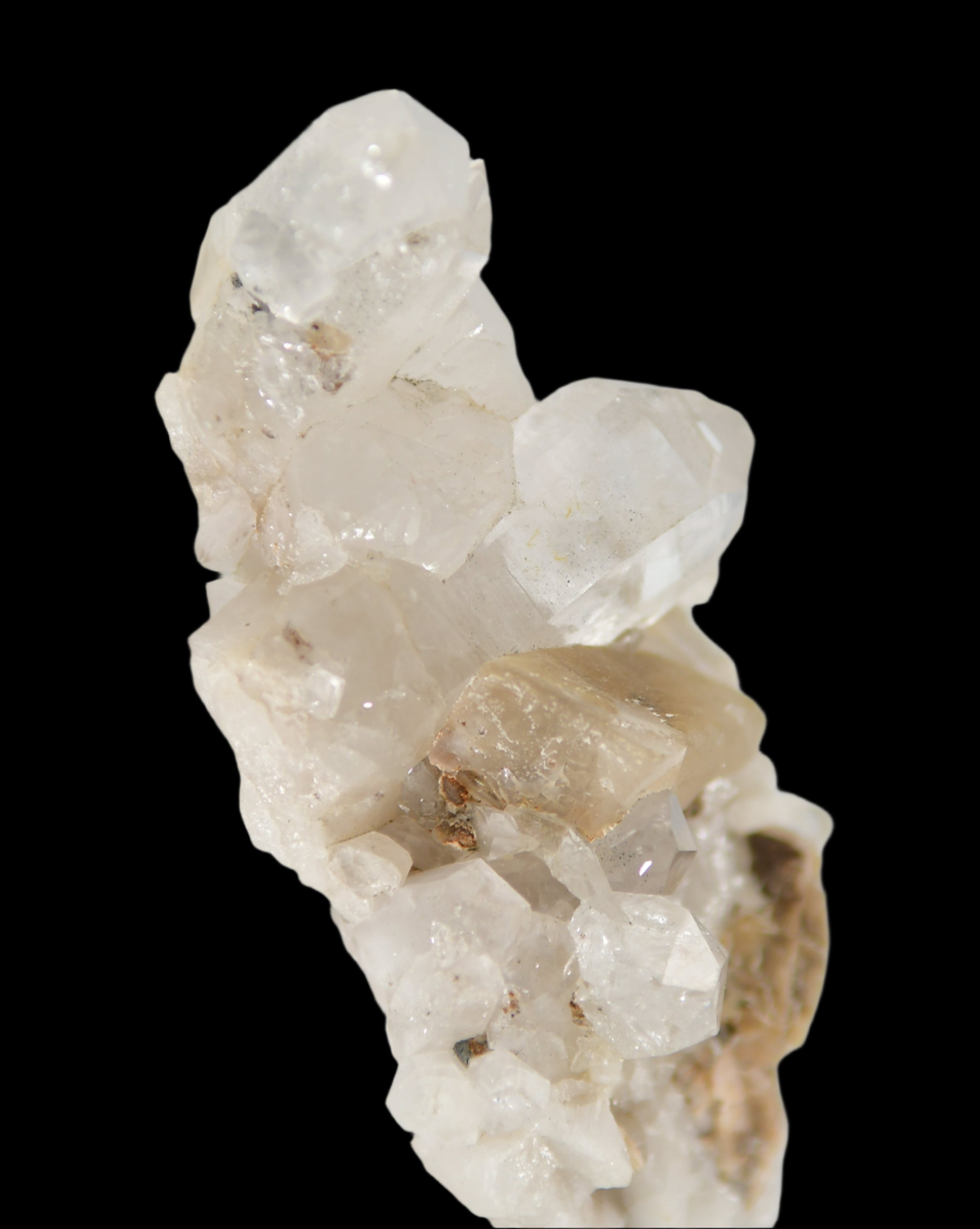 QUARTZ with CALCITE (cabinet)