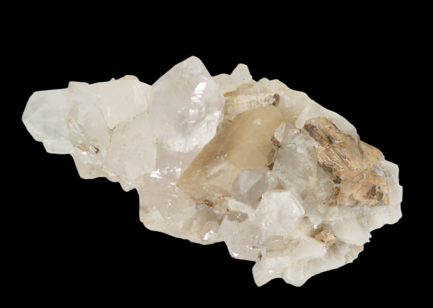 QUARTZ with CALCITE