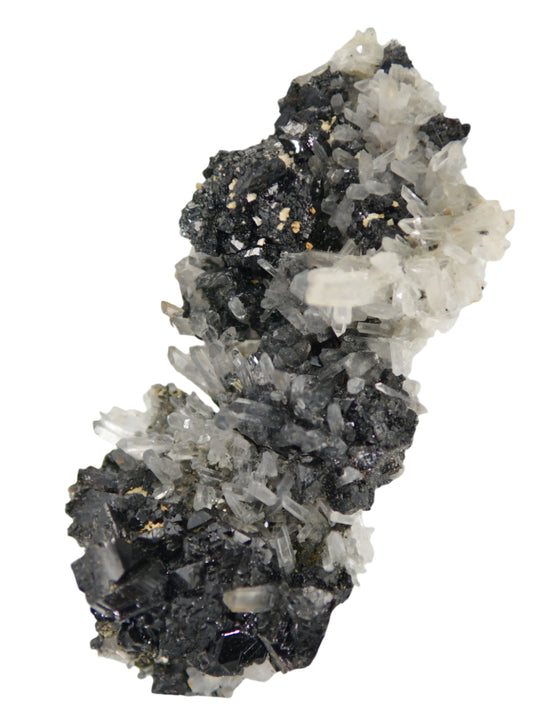 CHALCOPYRITE, QUARTZ, MANGANOCALCITE