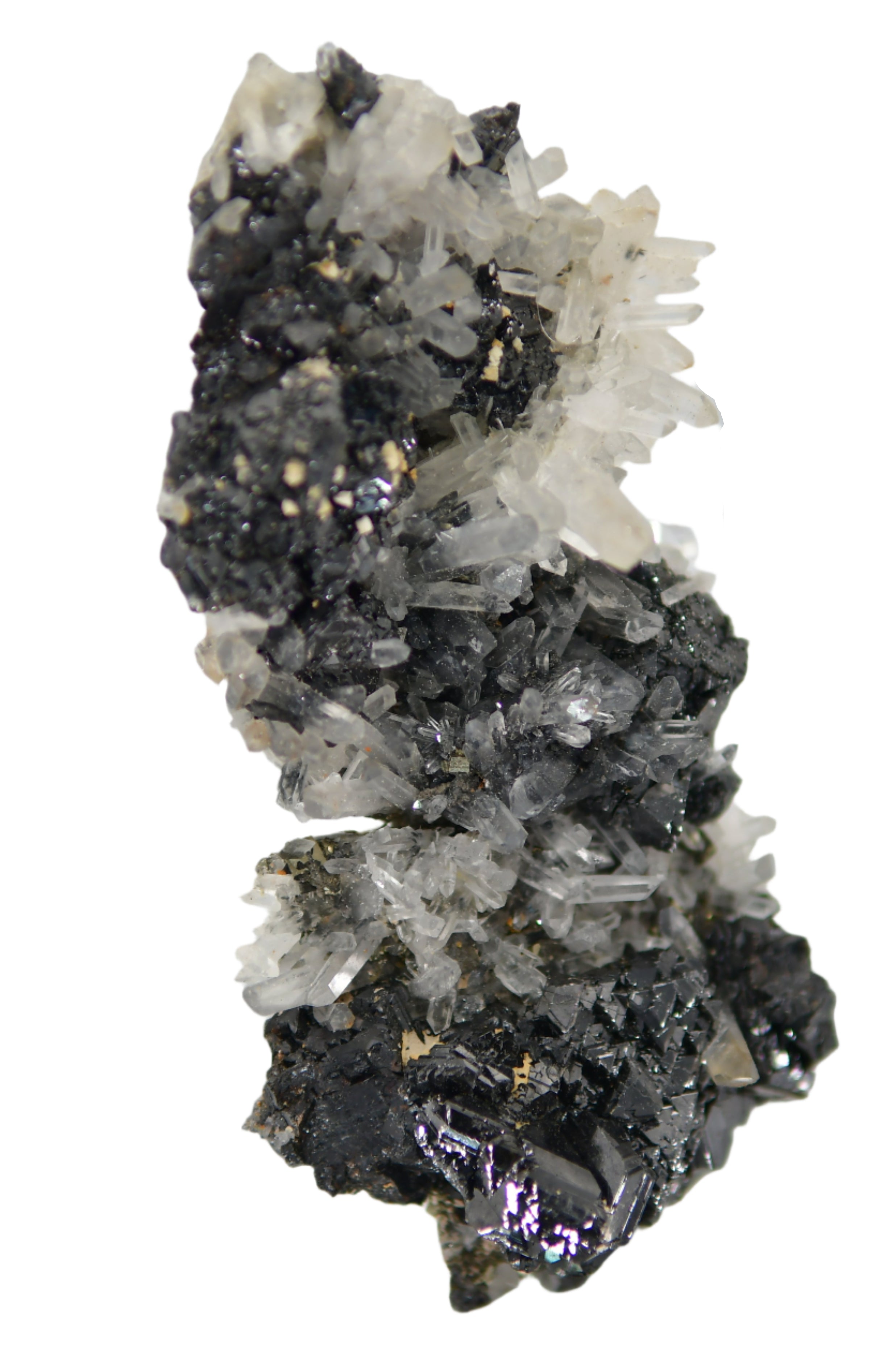 CHALCOPYRITE, QUARTZ, MANGANOCALCITE  CABINET
