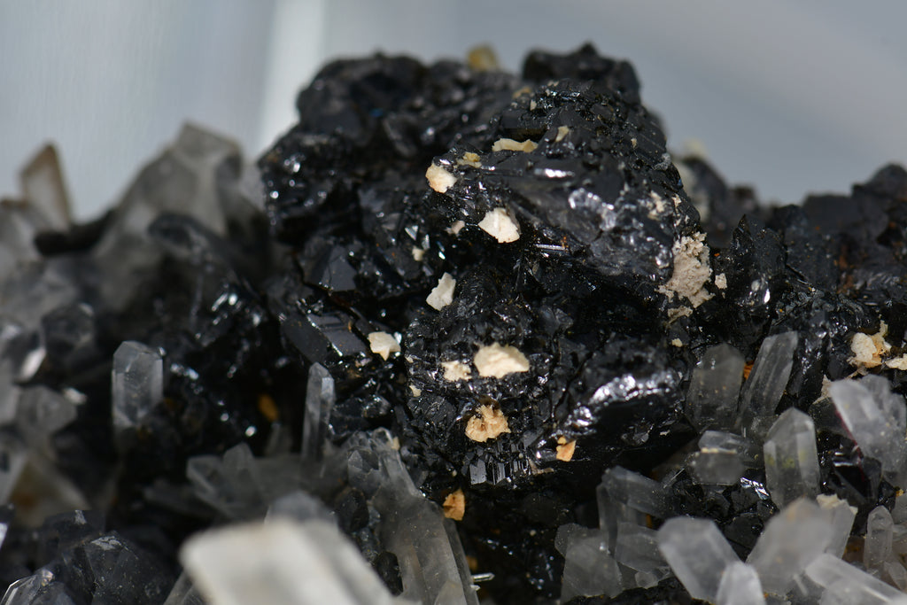 CHALCOPYRITE, QUARTZ, MANGANOCALCITE  CABINET